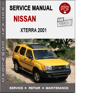 2001 Nissan xterra shop manual #7